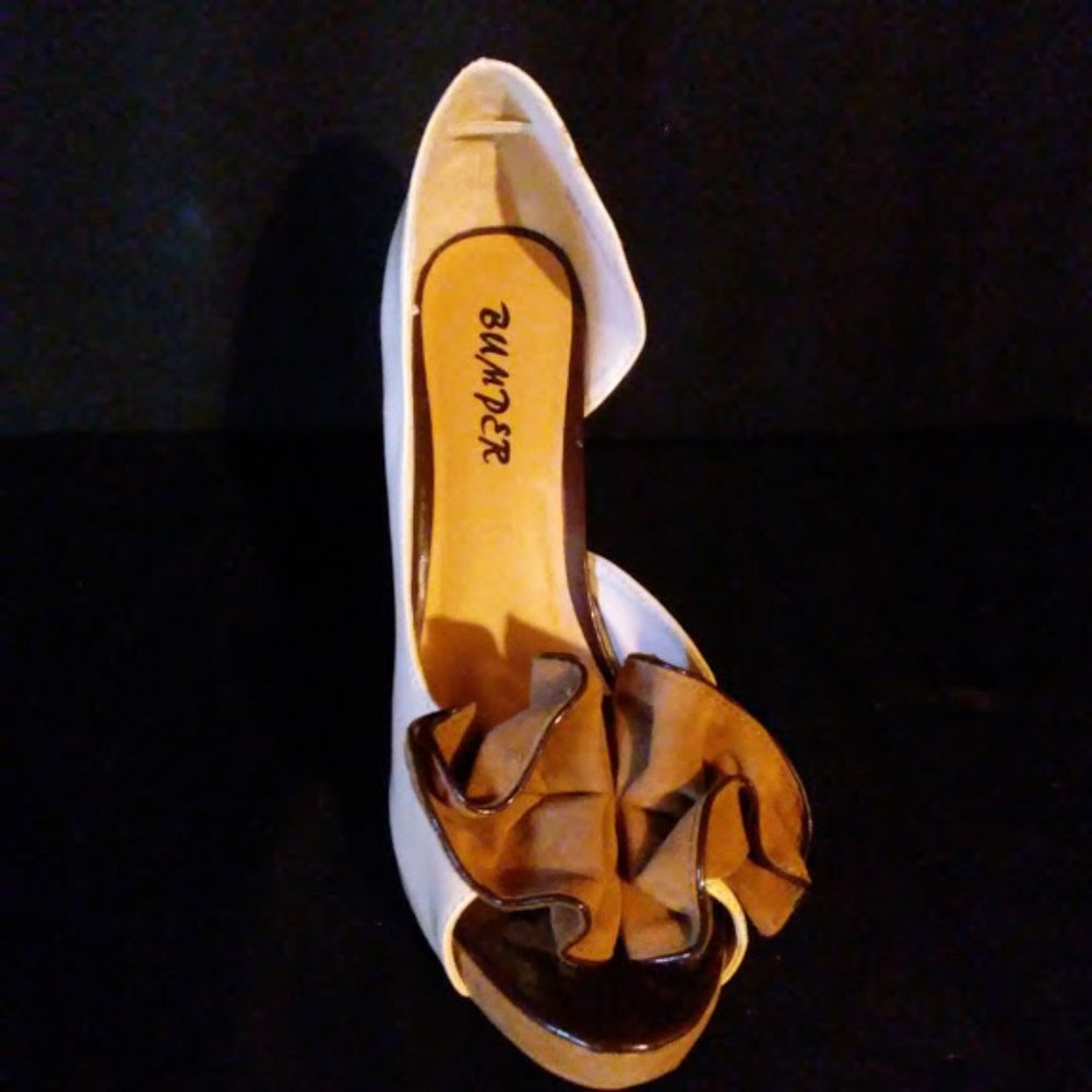 Tan and Brown Heels